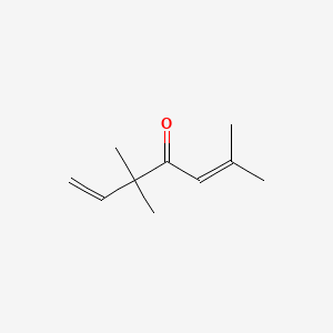 2D Lewis structure of artemisia ketone