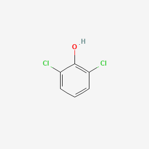 2D Lewis structure of 2,6-dichlorophenol