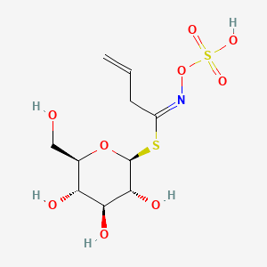 2D Lewis structure of sinigrin
