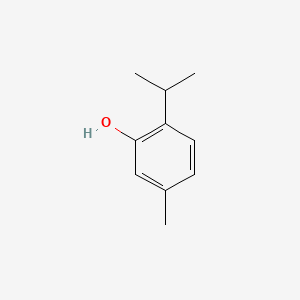 2D structure of thymol