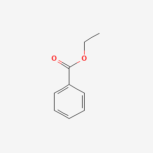 2D structure of ethyl benzoate