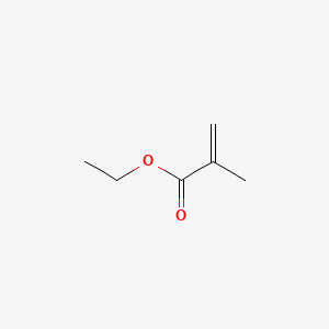 2D structure of ethyl methacrylate