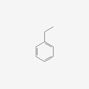 2D structure of ethylbenzene