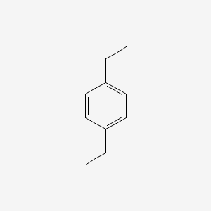 2D structure of benzene, 1,4-diethyl-
