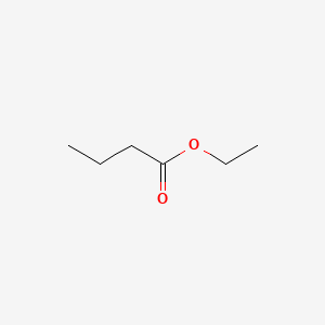 2D structure of ethyl butyrate