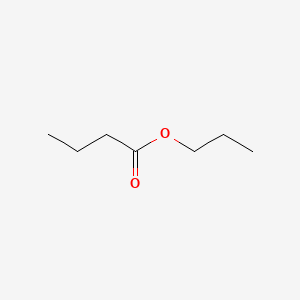 2D structure of propyl butyrate
