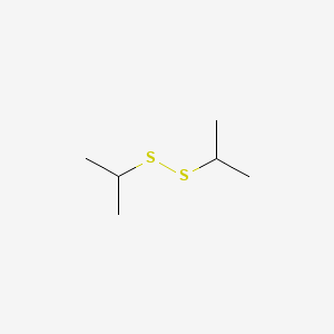2D Lewis structure of diisopropyl disulfide
