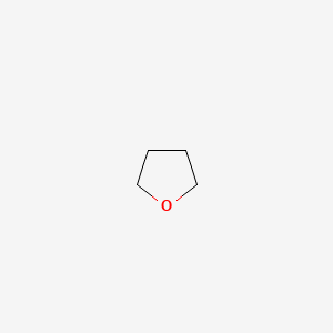 2D structure of tetrahydrofuran