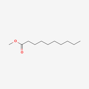 2D structure of methyl decanoate