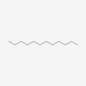 2D Lewis structure of dodecane