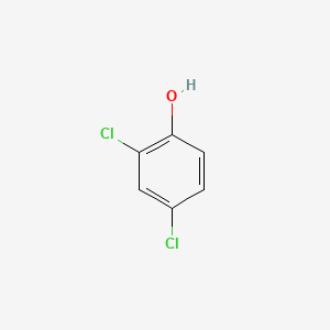 2D structure of 2,4-dichlorophenol