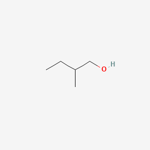 2D structure of 2-methyl-1-butanol