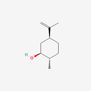 2D Lewis structure of (+)-dihydrocarveol