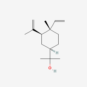 2D Lewis structure of elemol
