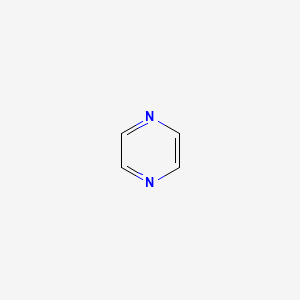 2D structure of pyrazine