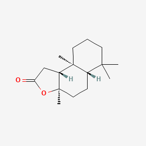 2D structure of sclareolide