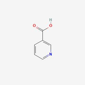 2D structure of nicotinic acid